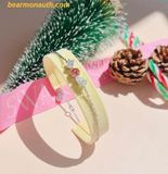  Vòng / lắc tay SWAROVSKI Mesmera bracelet Mixed cuts, Pink, Rhodium plated- Bạc 