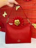  Túi Xách Coach Laurel Shoulder Bag Màu Đỏ 