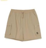  Quần Short MLB Woman'S Basic Gorpcore 6" Cargo Shorts NEW YORK YANKEES 3FSMB0353-50SAS Màu Nâu 
