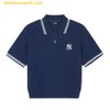 Áo Polo Nữ MLB New York Yankees 3FPQB0243-50NYS Màu Xanh Navy