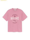  Áo Phông MLB Varsity Vintage Color Graphic Overfit Functional Short Sleeve T-Shirt Boston Red Sox 3ATSV0653-43PKP 