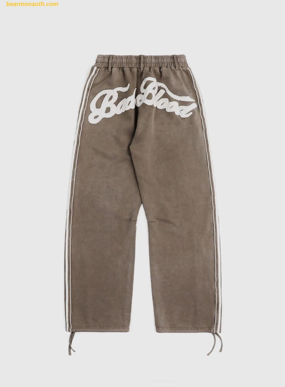 ◆BADBLOOD◆ Billy Washed Jogger Sand w-pts25-009 Badblood Billy Washed Jogger Sand – BBGSHOPHK