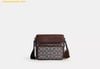 Túi Đeo Chéo Coach Sullivan Flap Crossbody Bag In Signature Jacquard Màu Nâu Logo