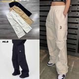  Quần Dài Túi Hộp MLB New York Yankee Màu trắng 