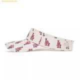  Mũ Đội Nữa Đầu MLB unisex Classic Monogram 3ASCM0133-07CRS Màu Trắng Logo LA 