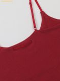  Áo Hai Dây Bad Blood Beyond Soft Cami Tank - Carmine w-tnk24-068 màu đỏ 