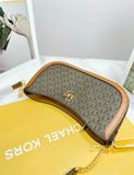  Túi Đeo Vai Michael Kors Small Leida Pouchette clutch with brand logo 