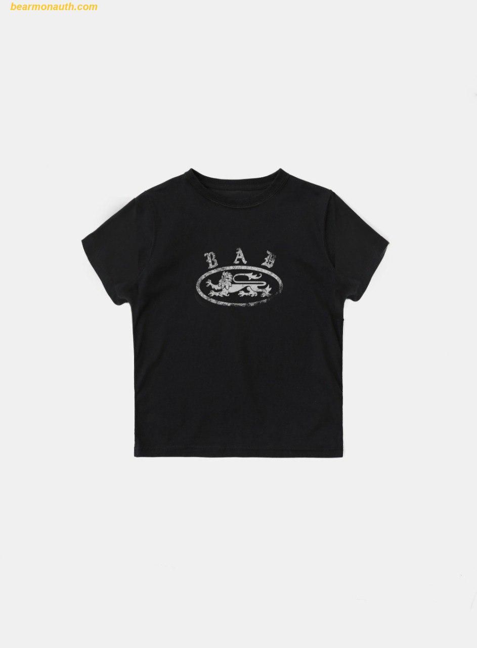 【BADBLOOD】 Crack Print T-Shirt - Black Leopard Badblood Crack Print T-Shirt Black Leopard – BBGSHOPHK