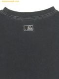  Áo Phông MLB Varsity Vintage Washing Graphic Mega Overfit Short Sleeve T-Shirt New York Yankees - Màu Đen 