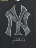  Áo Phông MLB Vintage Monogram Big Lux Overfit Short Sleeve T-Shirt New York Yankees 3ATSM0754-50CGS Màu Đen 