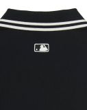  Áo Polo Crop MLB Women’s Basic Crop Polo T Shirts NEW YORK YANKEES ( 3FPQB0253-50BKS) 