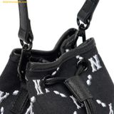  Túi Đeo Chéo MLB Dia Monogram Jacquard Mini Bucket Bag New York Yankees Black 3ABMS022N-50BKS 