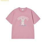  Áo Phông ADLV Blur Alien Short Sleeve T-Shirt Màu Hồng 