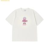  Áo Phông ADLV Heart Alien Short Sleeve T-Shirt Mustard Trắng Kem 