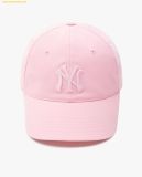  Mũ Lưỡi Trai MLB Fielder Fit&Flex Unstructured NY Pink 3ACP0393N-50PKN màu hồng 