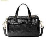  Túi Trống Mini Michael Kors Mason Small Duffle Crossbody in Black  - Đen 