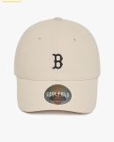  Mũ Lưỡi Trai MLB Basic Cool Field Fit&Flex Unstructured Ball Cap - 3ACPCF13N - Kem Logo B 