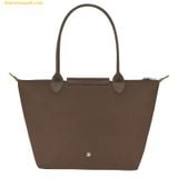  Túi Xách LongChamp Le Pliage Green M Tote Bag Terra - Recycled Canvas 