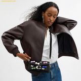  Túi Đeo Vai Coach Tabby Shoulder Bag 20 With Bows CY140 Màu Đen 