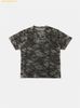 Áo Phông Bad Blood Crack Print T-Shirt - Green Camo w-tee25-046
