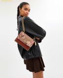  Túi Xách Coach Klare Crossbody Bag In Signature Canvas With Rose Print 