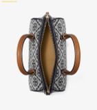  Túi Trống Tory Burch Monogram Petite Barrel Bag 