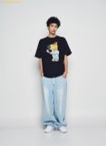  Áo Phông ADLV Chill Guy Dounut Short Sleeve T-Shirt - Màu Đen 