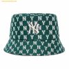Mũ Bucket MLB Bucket Monogram Boston Red Sox 3AHTFF02N-50GND Màu Xanh Green