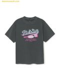  Áo Phông MLB Women's Varsity Vintage Washing Graphic Overfit Short Sleeve T-Shirt New York Yankees 3FTSV1053-43CGD Màu Đen 