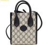 Túi Đeo Chéo Gucci Mini Tote Bag with Interlocking G – GG Supreme Canvas