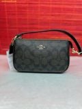  Túi Đeo Vai Coach Nolita 19 In Blocked Signature Canvas - Nâu 
