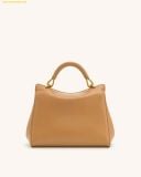  Túi xách JW PEI Lucia Classic Top Handbag - Nâu nhạt 