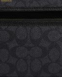  Túi Đeo Chéo Coach Sullivan Flap Crossbody In Signature Canvas CZ396 Đen 