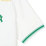  Áo Polo MLB New York Yankees 3FPQB0243-50IVS Màu Trắng 