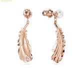  Khuyên tai SWAROVSKI Nice drop earrings 5663487 - Vàng Hồng 