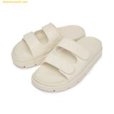  Dép MLB Chunky Bouncer Two Strap LA Dodgers White 3ALPCBT33-07WHS 
