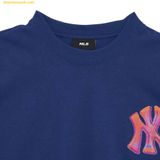  Áo Phông MLB Pop Art Graphic Overfit New York Yankees Tshirt 3ATSL0233-50NYL - Xanh Navy 