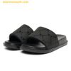 Dép MLB Chunky Mound Dia Monogram 3ALPAC123-50BKS Màu Đen