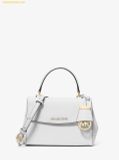  Túi Đeo Chéo Michael Kors MK Ava Extra-Small Saffiano Leather Crossbody Màu Trắng 