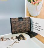  Ví Gập Michael Kors MK Colby Small Empire Signature Logo Tri-Fold Wallet Màu Đen Logo 