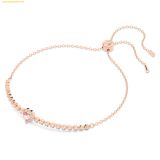  Vòng Đeo Tay, Lắc tay SWAROVSKI One bracelet Heart, Pink, Rose gold-tone plated 5646745 