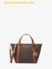 Túi Tote Michael Kors MK Pratt Small Signature Logo Tote Bag Logo - Nâu
