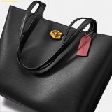  Túi Tote Coach Willow Tote Bag Màu Đen 