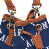  Túi Đeo Chéo MLB Dia Monogram Jacquard Mini Bucket Bag New York Yankees Navy 3ABMS022N-50NYL 