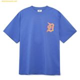  Áo Phông MLB Pop Art Graphic Overfit Detroit Tigers 3ATSL0233-46PPS - Xanh 