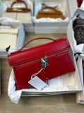  Túi Xách JW PEI Thea Top Handle Bag Màu Đỏ 