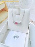  Dây Chuyền SWAROVSKI Mesmera pendant Mixed cuts, Pink, Rhodium plated - 5668275 