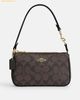 Túi Đeo Vai Coach Nolita 19 In Blocked Signature Canvas - Nâu