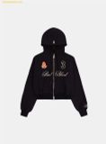  Áo Hoodie Zip Bad Blood Royal Classic Hooded Zip-Up - Black w-hde24-063 Màu Đen 