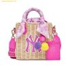 Túi Đeo Chéo MLB Basic Logo Bag New York Yankees 7ACRM0533 Màu Hồng